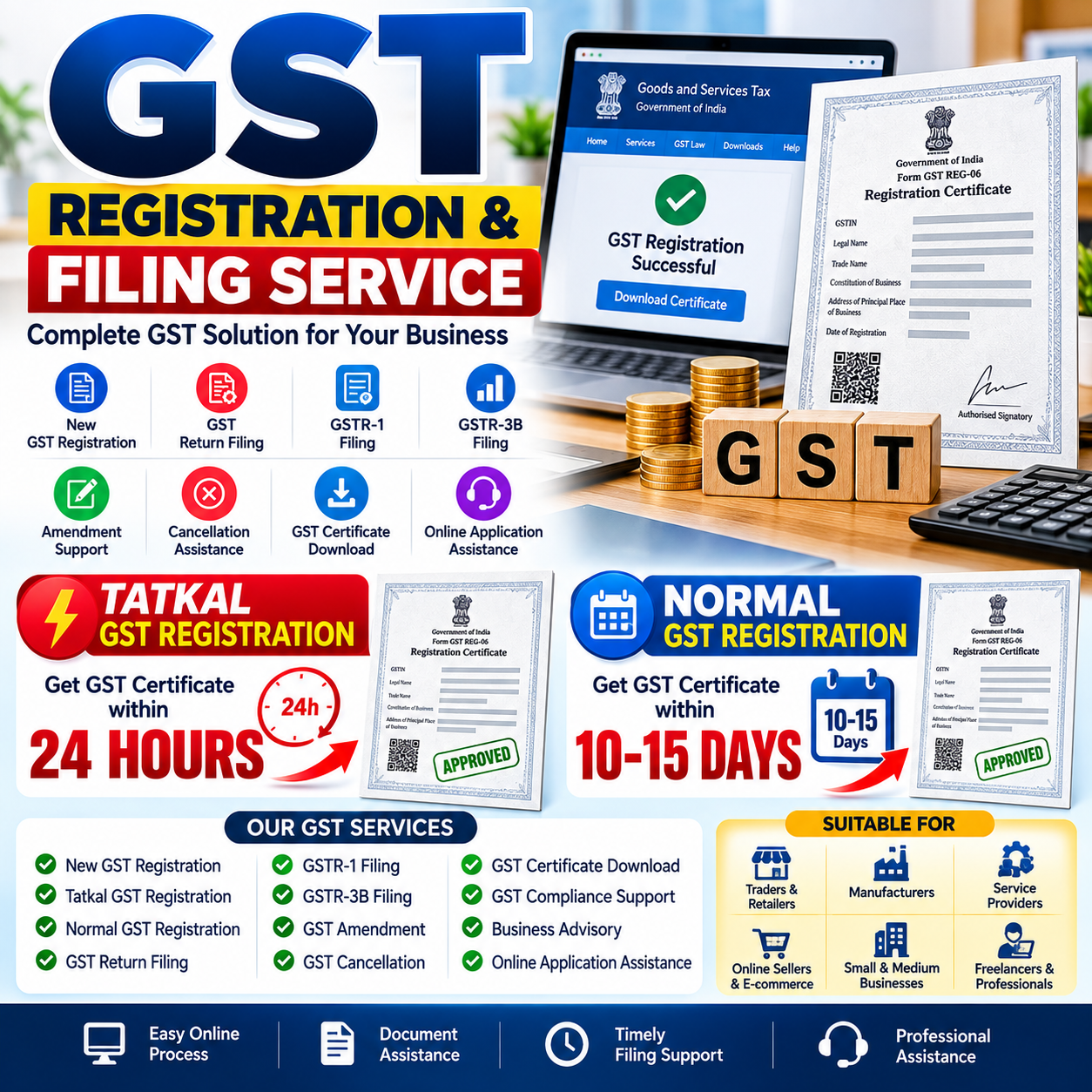 GST Registration & Filing Service
